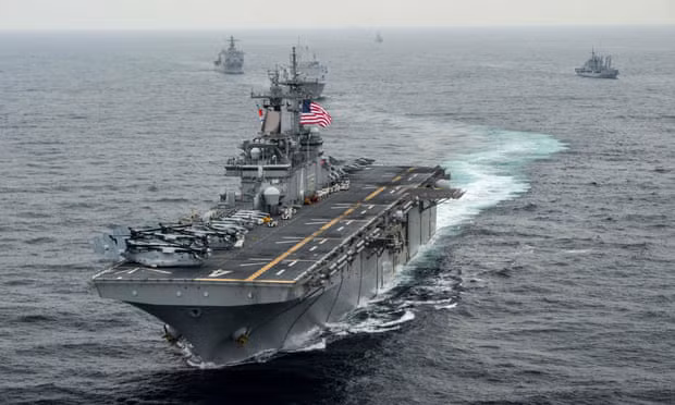 Thế giới ngày qua: Tàu hải quân Mỹ phá hủy một máy bay không người lái của Iran