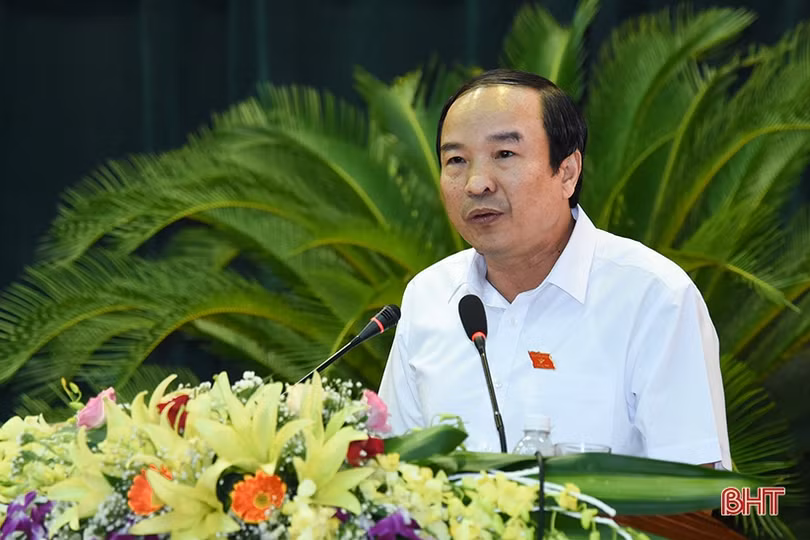 HĐND tỉnh Hà Tĩnh hoàn thành phiên thảo luận tại hội trường