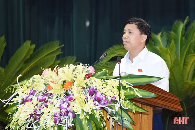 HĐND tỉnh Hà Tĩnh hoàn thành phiên thảo luận tại hội trường