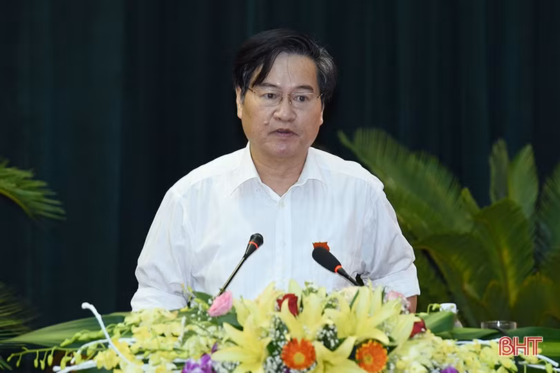 HĐND tỉnh Hà Tĩnh hoàn thành phiên thảo luận tại hội trường