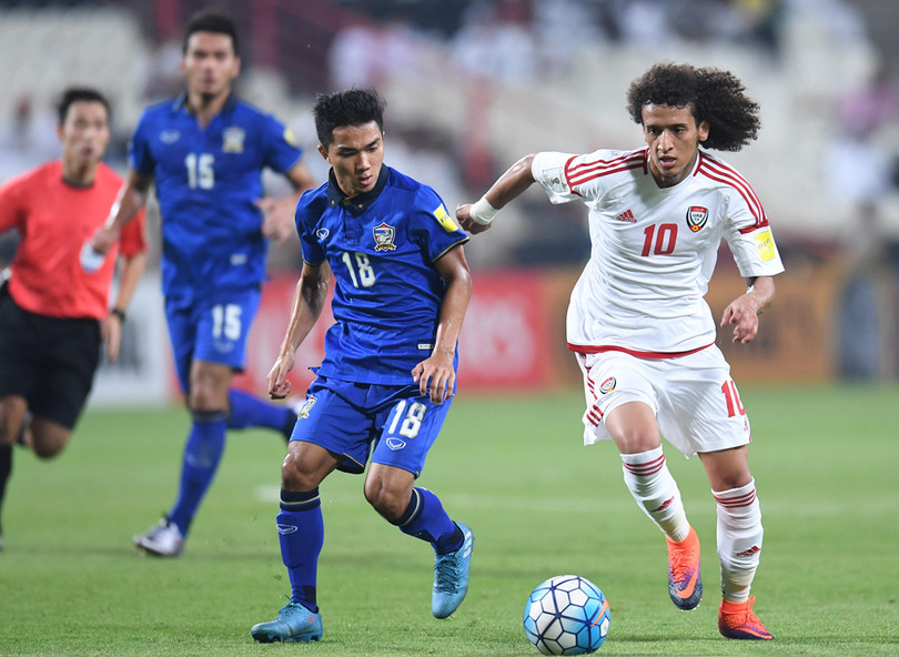 UAE từng thắng Thái Lan của HLV Kiatisak với tỷ số 3-1. Ảnh: Getty . UAE - đối thủ của tuyển Việt Nam tại vòng loại World Cup mạnh cỡ nào?