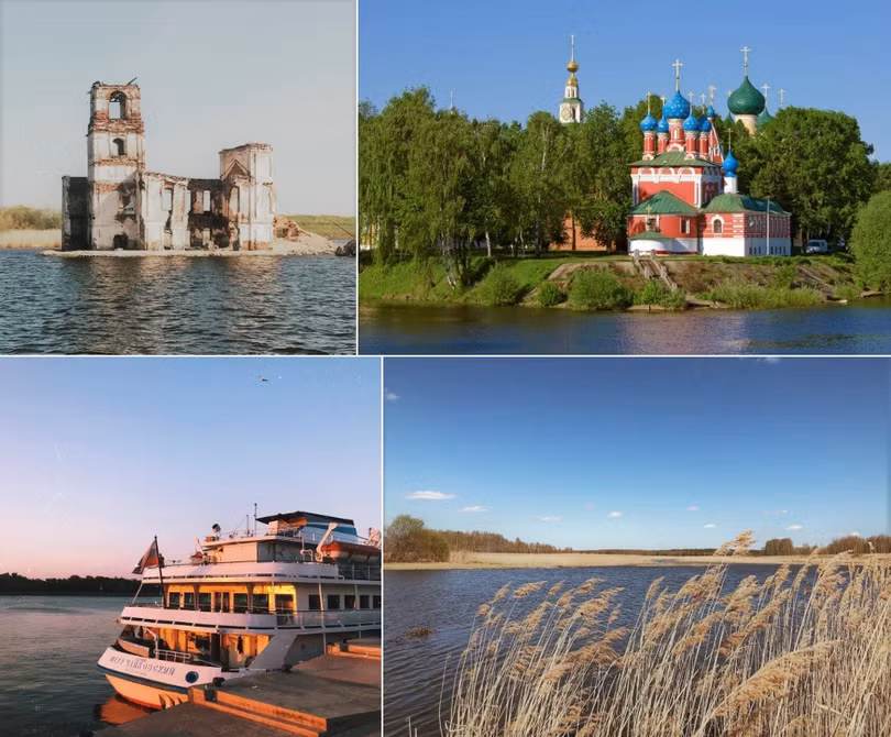 Cảnh làng quê Nga đẹp như tranh vẽ bên dòng Volga - Baltic