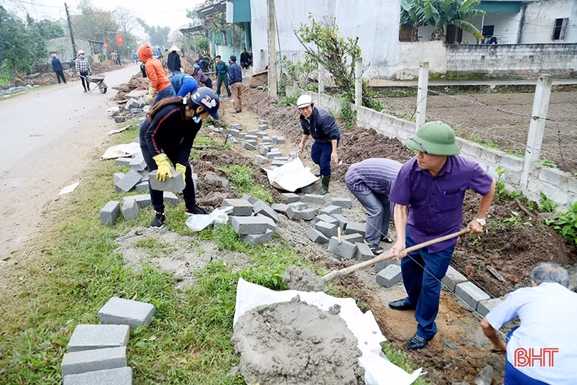 “Giữ lửa” phong trào xây dựng nông thôn mới ở Hà Tĩnh