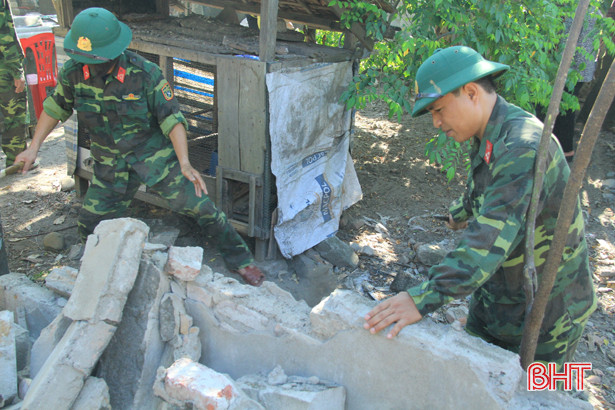 Nghi Xuân hỗ trợ đối tượng chính sách chỉnh trang vườn hộ