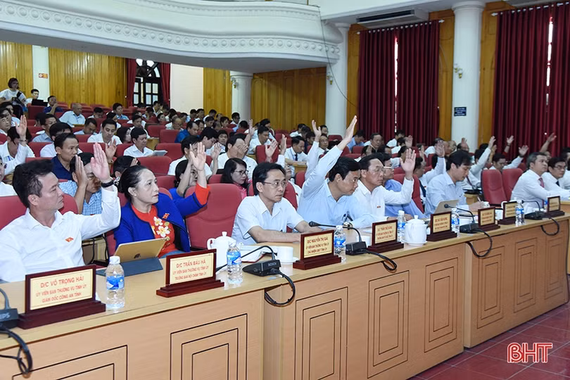 HĐND tỉnh Hà Tĩnh Khóa XVII hoàn thành nội dung Kỳ họp thứ 10