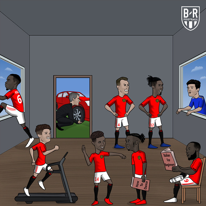 Ảnh chế MU và Arsenal vẫn đang “loay hoay” trên thị trường chuyển nhượng