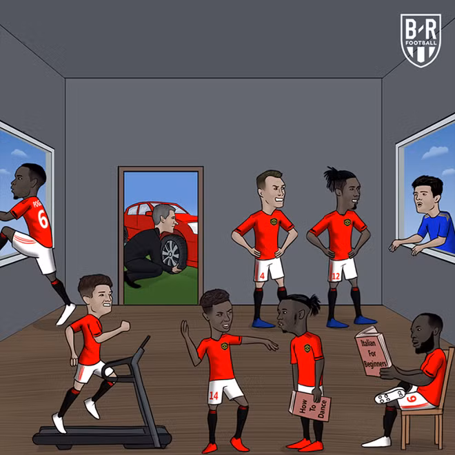 Ảnh chế MU và Arsenal vẫn đang “loay hoay” trên thị trường chuyển nhượng