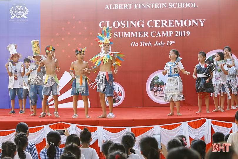 Học sinh Trường Albert Einstein trải nghiệm hè với nhiều bài học bổ ích