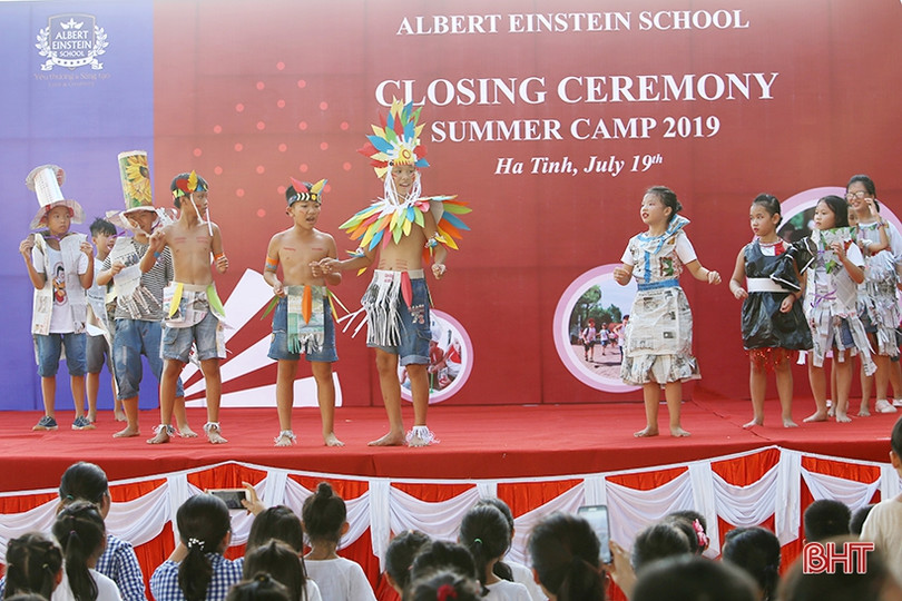 Học sinh Trường Albert Einstein trải nghiệm hè với nhiều bài học bổ ích