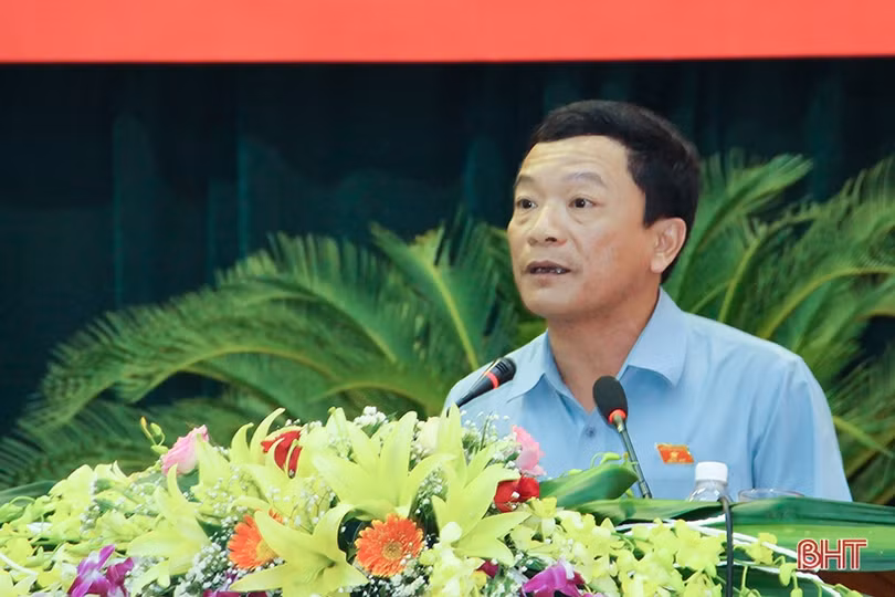 HĐND tỉnh Hà Tĩnh hoàn thành phiên thảo luận tại hội trường