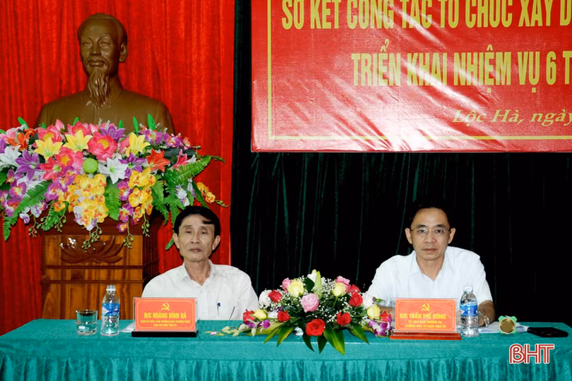 Bí thư Tỉnh ủy Hà Tĩnh: Tập trung xây dựng đề án nhân sự chuẩn bị cho đại hội Đảng các cấp