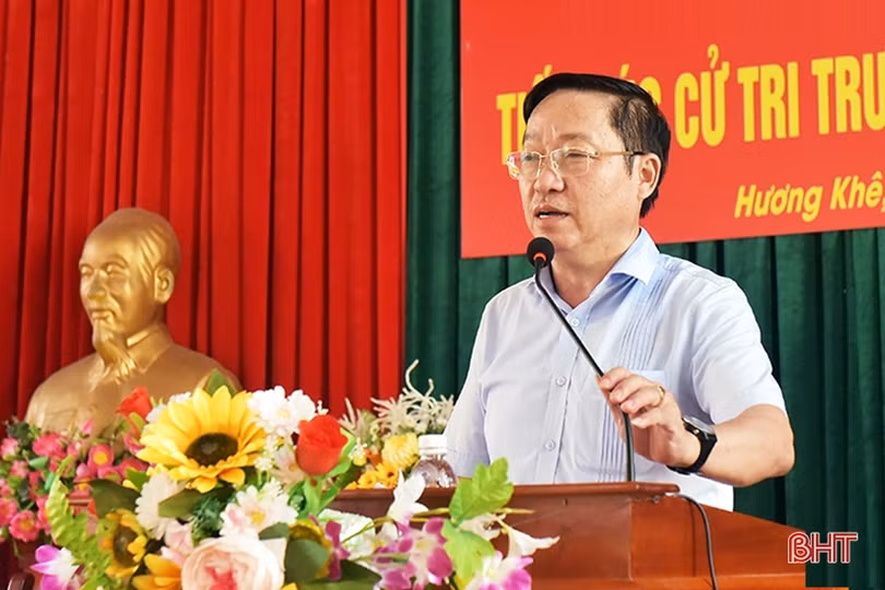 Cử tri Hương Khê kiến nghị nhiều vấn đề về hạ tầng giao thông