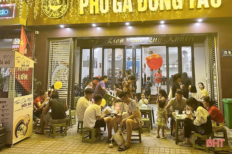 Hiệu ứng tốt từ khu phố ẩm thực đầu tiên của Hà Tĩnh