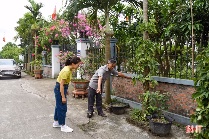 Người thương binh giỏi việc nhà, hăng hái việc làng