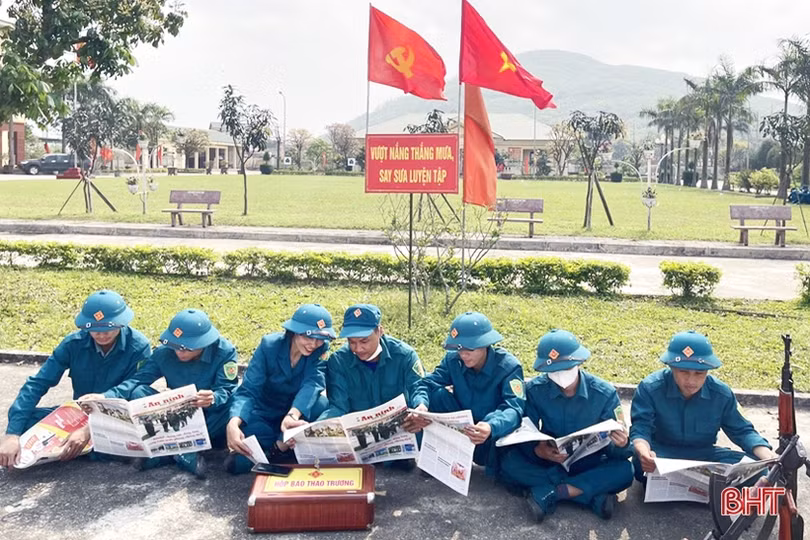 Nâng cao chất lượng giáo dục chính trị, tư tưởng trong LLVT Hà Tĩnh