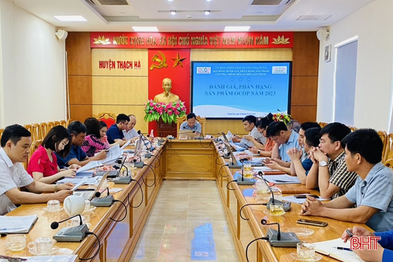 Thạch Hà công nhận 3 sản phẩm OCOP 3 sao