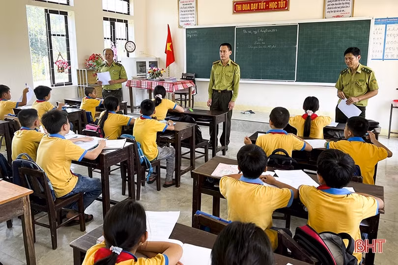 Đức Thọ lo phòng chống cháy rừng mùa cao điểm