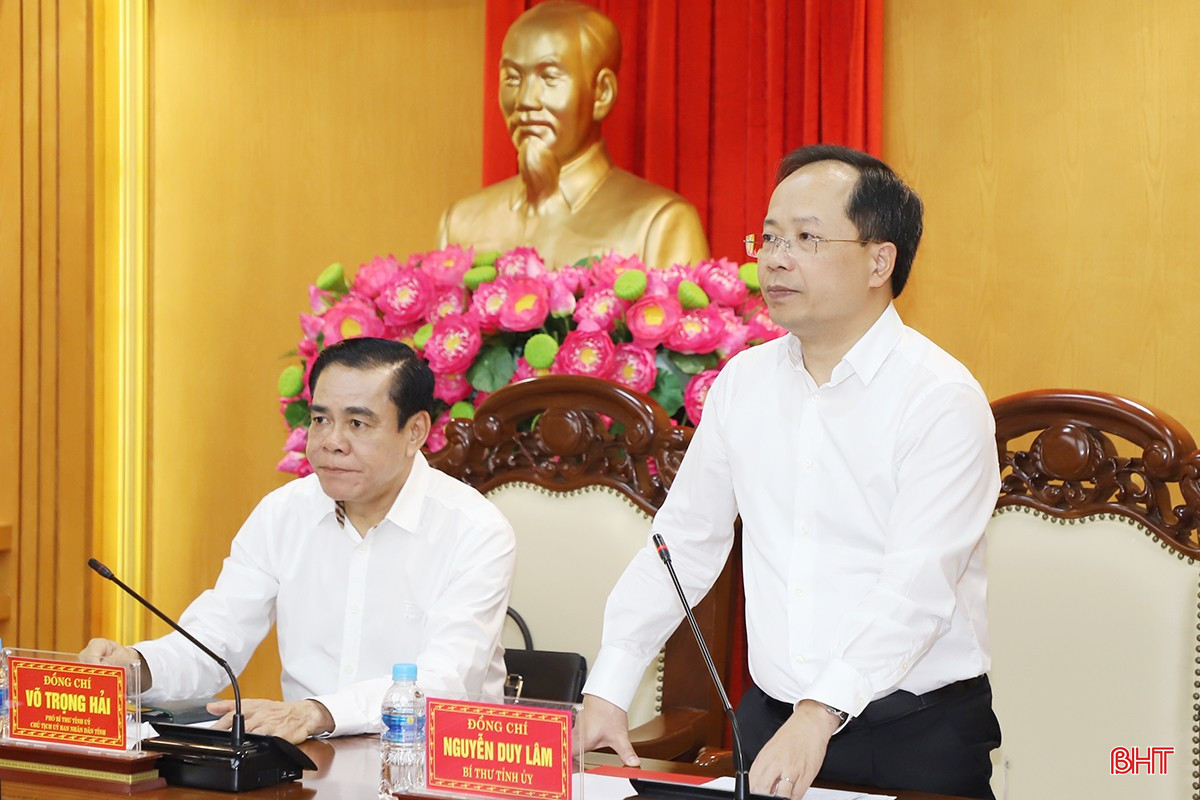 Bí thư Tỉnh ủy Nguyễn Duy Lâm phát biểu kết luận hội nghị. bqbht_br_04.jpg