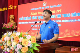 Tuổi trẻ Hà Tĩnh lan tỏa niềm tự hào, vững tin theo Đảng