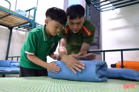 Trại hè “Học làm chiến sĩ công an”: Trải nghiệm để trưởng thành