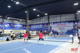 64 VĐV tham gia giải Pickleball Liên hiệp các Hội Khoa học và Kỹ thuật