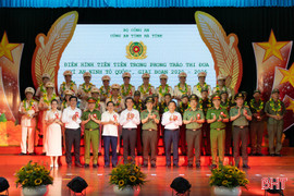 Vinh danh 100 tập thể, cá nhân điển hình phong trào thi đua “Vì an ninh Tổ quốc”
