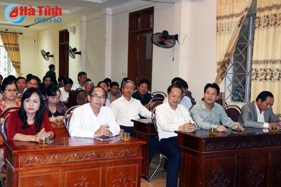 Đảng ủy Khối cơ quan tỉnh gặp mặt đại biểu dự Đại hội Đảng bộ tỉnh ảnh 2