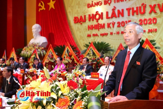 dong chi le dinh son duoc bau giu chuc bi thu tinh uy ha tinh nhiem ky 2015 2020