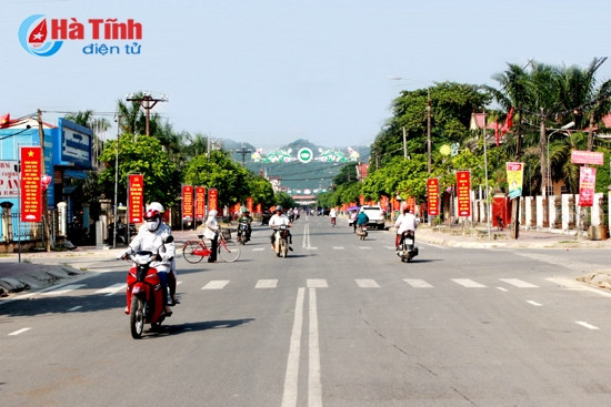 Hương Sơn hoàn thành nhiều công trình chào mừng đại hội Đảng ảnh 1
