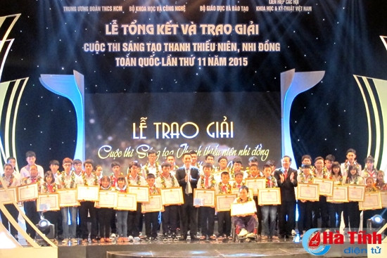 Trao giải Cuộc thi Sáng tạo thanh, thiếu niên nhi đồng toàn quốc ảnh 1