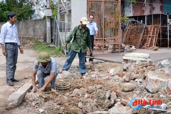 phat trien chi bo vung giao o ha tinh binh yen xu dao chau long