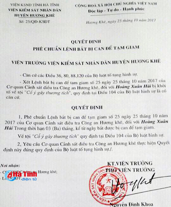 khoi to doi tuong xong vao tram xa chem nhan vien y te trong thuong