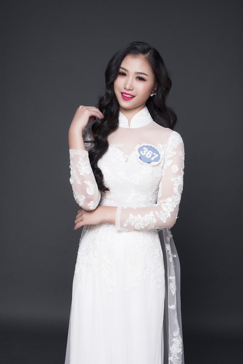 photo ngam nu sinh ha tinh tai vong chung ket hoa hau dai duong