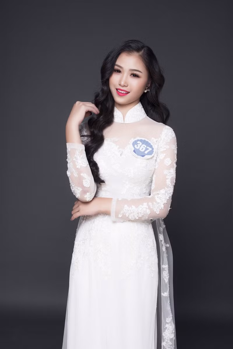 photo ngam nu sinh ha tinh tai vong chung ket hoa hau dai duong