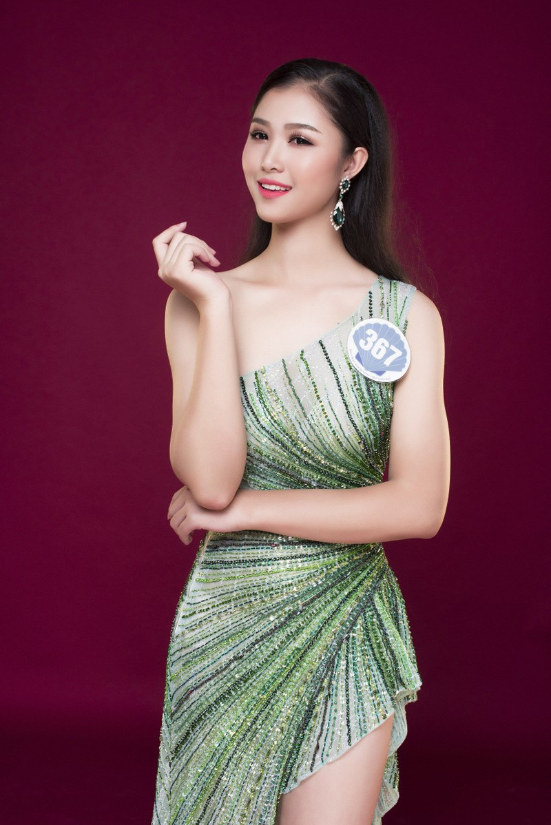 photo ngam nu sinh ha tinh tai vong chung ket hoa hau dai duong