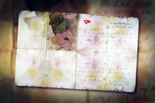 thu tay cua du khach chim tau titanic ban voi gia 3 7 ty dong