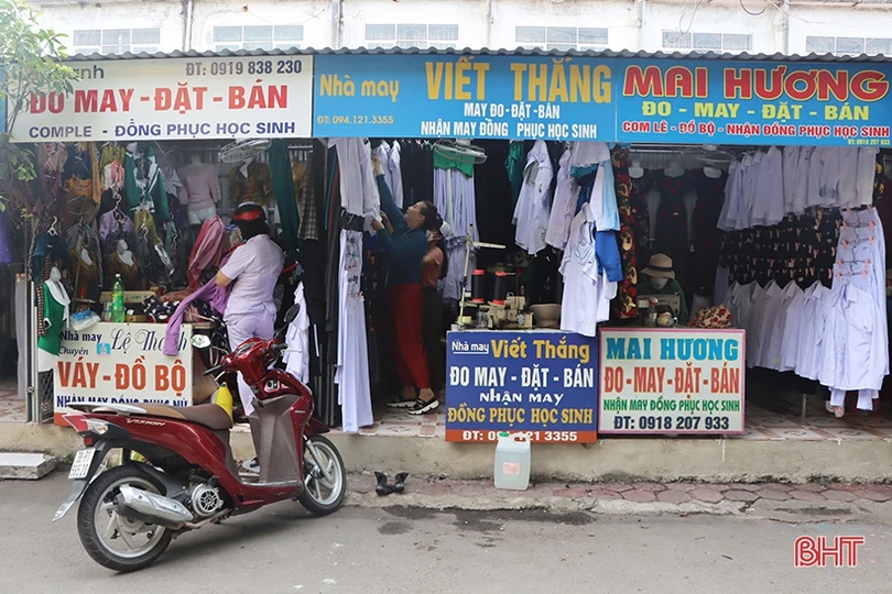 Cơ sở in may đồng phục ở Hà Tĩnh “được mùa”