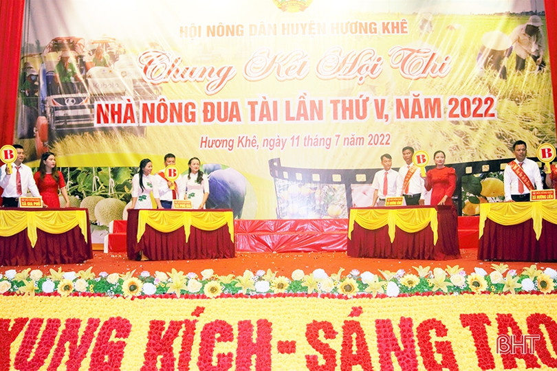 Phú Gia giành giải nhất Hội thi Nhà nông đua tài huyện Hương Khê