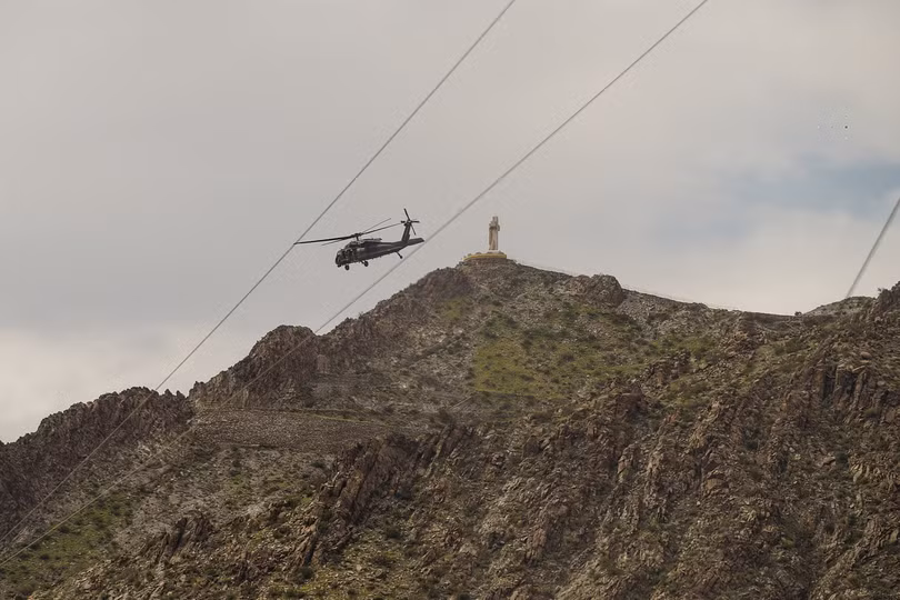 Rơi trực thăng quân sự Mexico, 14 người chết