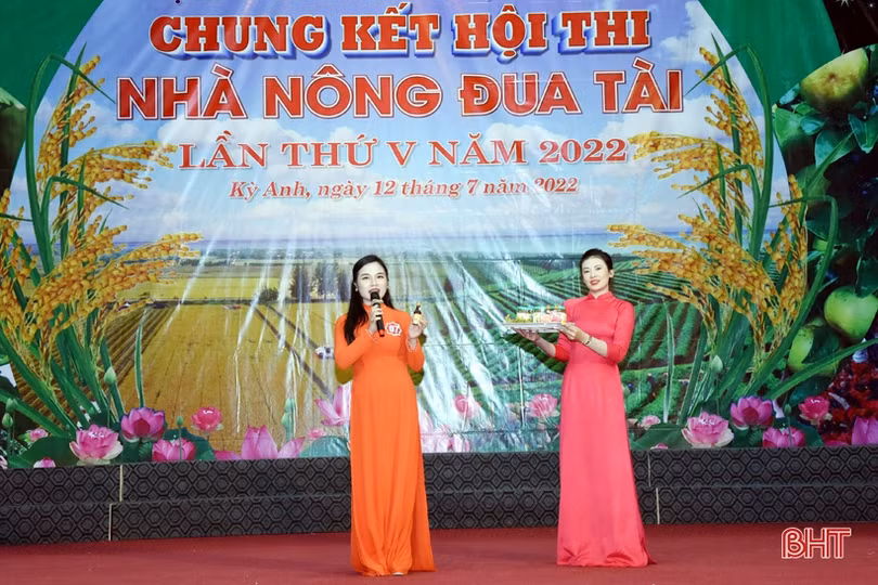 Xã Kỳ Thư giành giải nhất Hội thi Nhà nông đua tài huyện Kỳ Anh