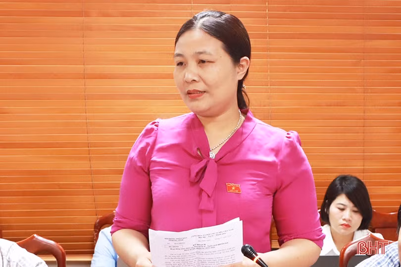 Tổ đại biểu HĐND tỉnh bầu tại Cẩm Xuyên góp ý về chính sách nông thôn mới, y tế, giáo dục