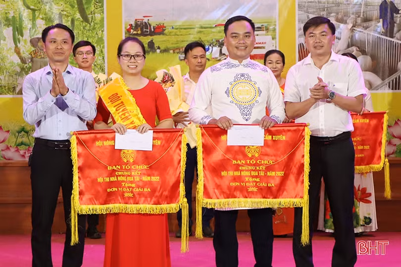 Thị trấn Cẩm Xuyên nhất Hội thi Nhà nông đua tài cấp huyện