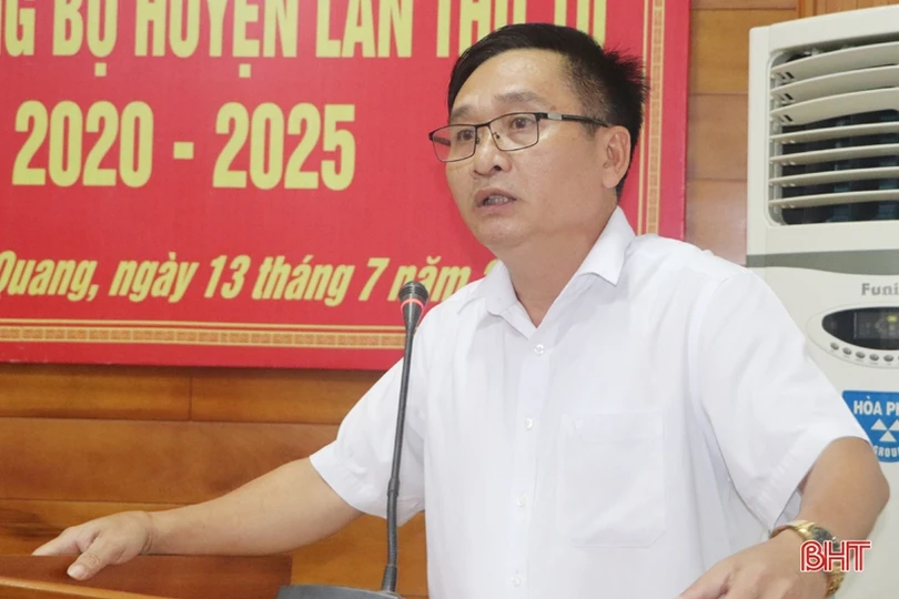 18/31 chỉ tiêu kinh tế - xã hội của huyện Vũ Quang đạt và vượt kế hoạch