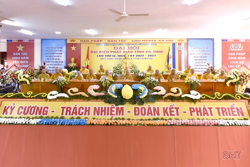 Hòa thượng Thích Bảo Nghiêm tiếp tục được suy cử là Trưởng Ban Trị sự Giáo hội Phật giáo tỉnh Hà Tĩnh