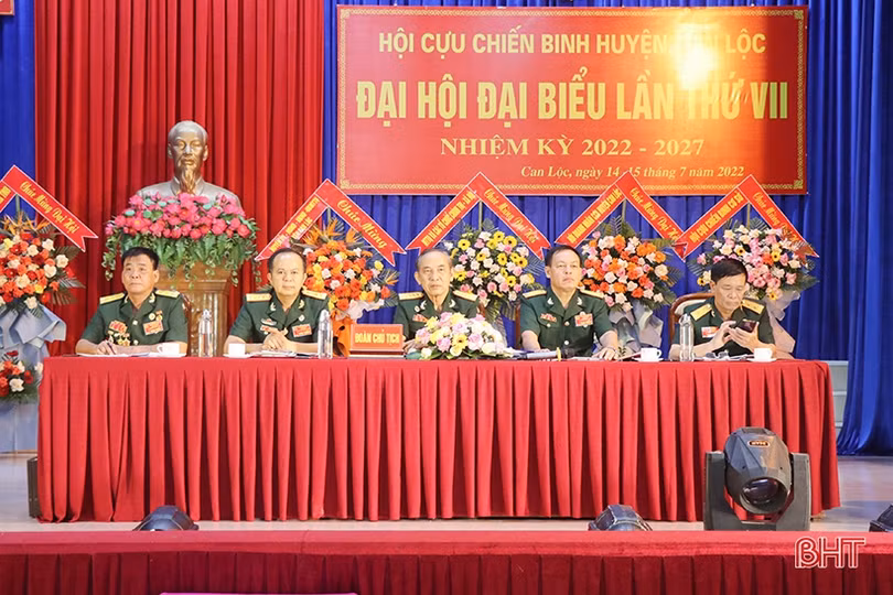 Ông Trần Đình Thọ được bầu giữ chức Chủ tịch Hội CCB huyện Can Lộc