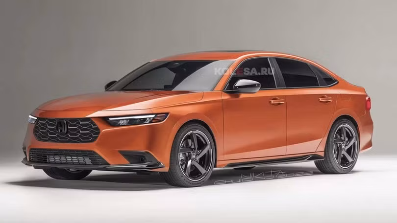 Honda Accord 2024 lộ diện thiết kế