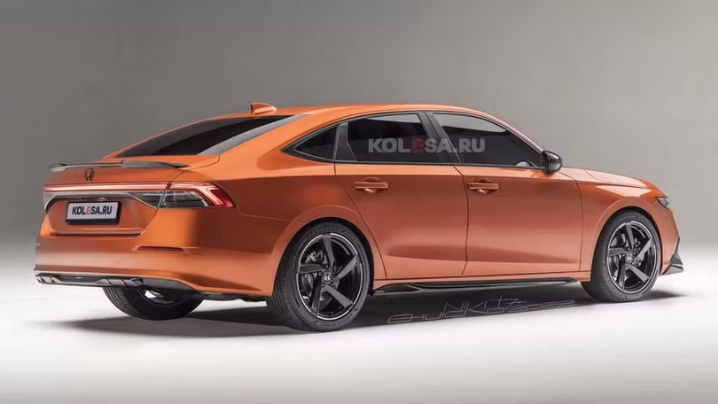Honda Accord 2024 lộ diện thiết kế