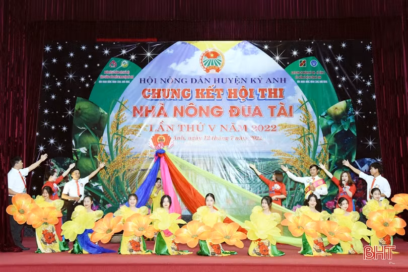 Xã Kỳ Thư giành giải nhất Hội thi Nhà nông đua tài huyện Kỳ Anh