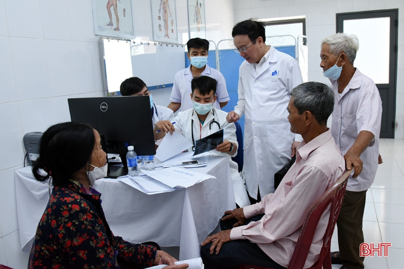 Các tổ chức, đơn vị khám và cấp phát thuốc miễn phí cho người dân Hà Tĩnh