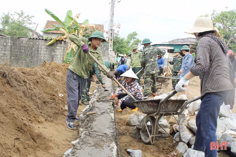 Cựu chiến binh Lộc Hà phát huy tinh thần xung kích trên trận tuyến mới